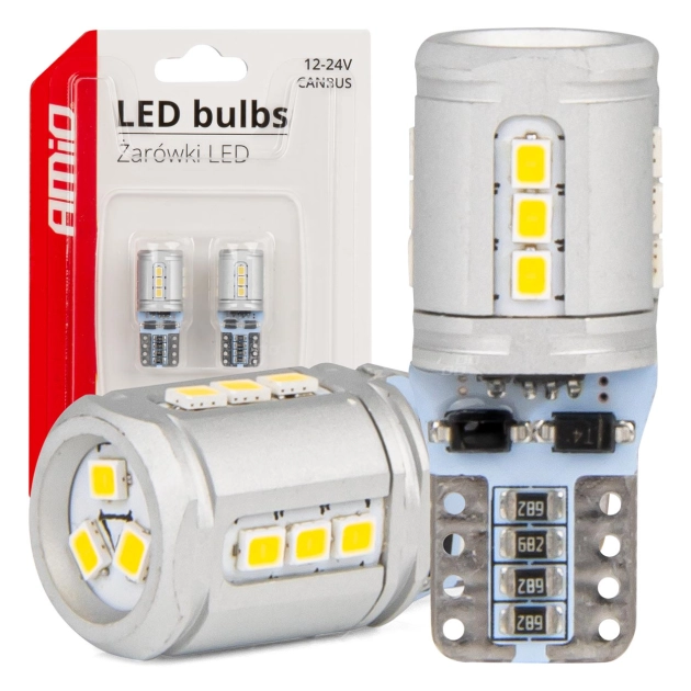 Led lemputės CANBUS AMIO-03723