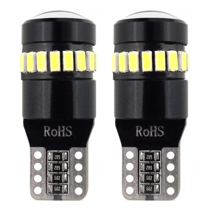 LED lemputės CANBUS 18SMD 3014 + 1SMD 1SMD T10 W5W White 12V/24V