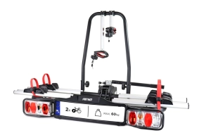 2 elektrinių dviračių laikiklis AMiO TBC-02/2, atlenkiamas