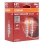 Halogeninės lemputės Osram H1 12V 55W P14,5s NIGHT BREAKER SILVER +100% /2 pcs