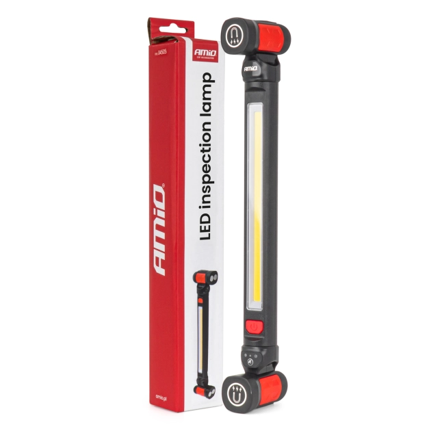 Pakabinamas LED apžiūros žibintas 10 W COB, 4400 mAh AMIO-04505