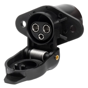 3 kontaktų priekabos lizdas DIN 9680