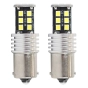 LED lemputės CANBUS 2835 15SMD 1156 BA15S P21W R10W R5W White 12V/24V