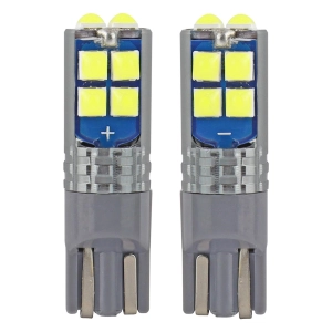 LED lemputės CANBUS 10SMD 3030 T10 W5W White 12V/24V