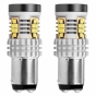 LED lemputės CANBUS 3020 24SMD 1157 BAY15D P21/5W White 12V/24V