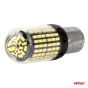 CANBUS LED lemputės 1156 BA15S P21W R10W R5W 4SMD 1860 baltos 12V 24V