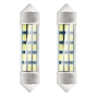 LED lemputės STANDARD 3014 15SMD Festoon C5W C10W C3W 39mm White 12V