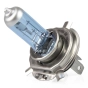 Halogeninė lemputė H4 12V 60/55W UV filter (E4) Super White