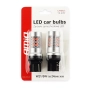 LED lemputės CANBUS 3030 24SMD T20 7443 WR21/5W Red 12V/24V