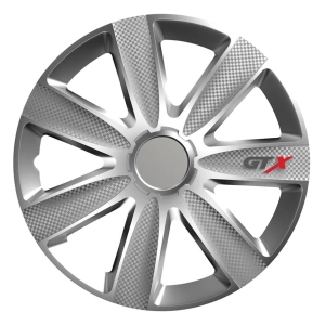 Ratų gaubtas (kalpokas) 1 vnt. GTX carbon silver R16