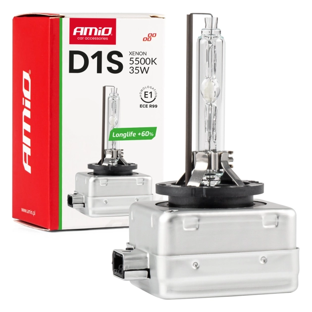 HiD Ksenoninė lemputė D1S 5500K LONGLIFE