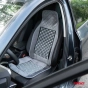 Automobilio sėdynės kilimėlis su karoliukais, pilkas, 45x120 cm, CSM-17