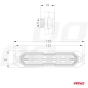 LED švyturėlis 6x3W LED R65 R10 12/24V