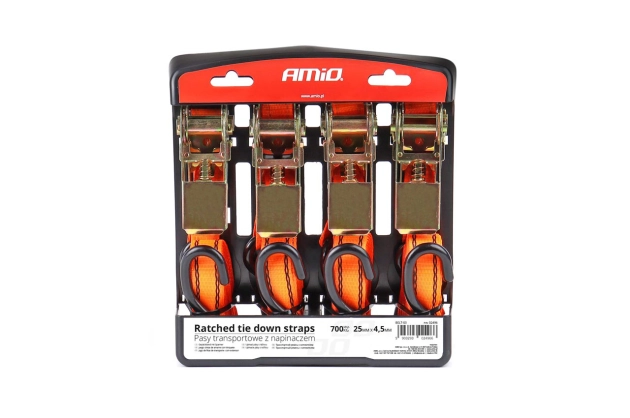 Tvirtinimo diržai 700 kg, 25 mm, 4,5m