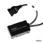 LED priekiniai žibintai FLEX+ serijos HB3 9005/HIR1 9011/H10 Canbus 6000K 12-24V AMIO-03664