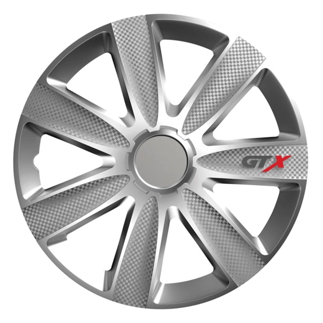Ratų gaubtas (kalpokas) 1 vnt. GTX carbon silver R14