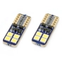 LED lemputės CANBUS 8SMD 2835 T10e (W5W) White 12V/24V