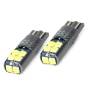 LED lemputės CANBUS 10SMD 3030 T10 W5W White 12V/24V