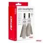 LED priekiniai žibintai FLEX+ serijos H4/H19 Canbus 6000K 12-24V AMIO-03657