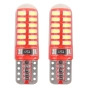 LED lemputės CANBUS 24SMD 3014 T10e (W5W) SILCA White 12V