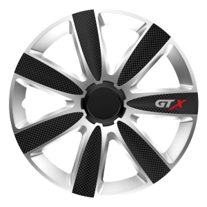 Ratų gaubtas (kalpokas) 1 vnt. GTX Carbon black&silver R16