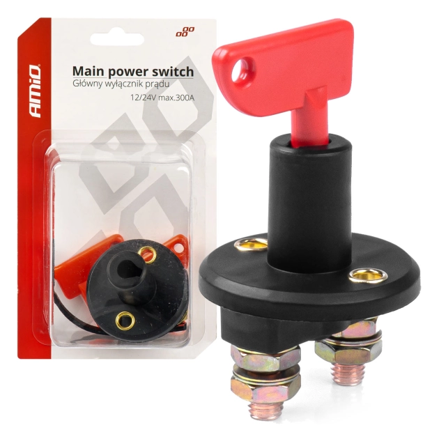 Maitinimo jungiklis 12/24V