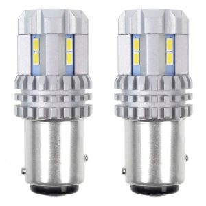 LED lemputės CANBUS 3020 12SMD UltraBright 1157 BAY15D P21/5W White 12V/24V