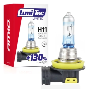 Halogeninė lemputė H11 12V 55W LumiTec LIMITED +130%