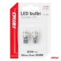 Led lemputės CANBUS T10 W5W 16SMD 2SMD 3014 3030 White 12V 24V 