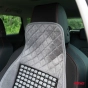 Automobilio sėdynės kilimėlis su karoliukais, pilkas, 45x120 cm, CSM-17
