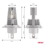 LED lemputės H4 X1 Series AMiO