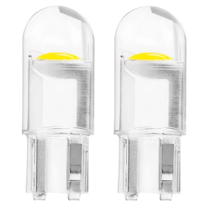 LED lemputės STANDARD T10 W5W COB HPC 12V Clear white