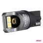 LED lemputės CANBUS PRO series T10 W5W 4x3030 SMD White 12/24V