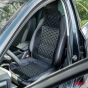Automobilio sėdynės kilimėlis su karoliukais, juodas, 45x120 cm, CSM-16