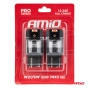 LED lemputės CANBUS PRO series W21/5W 2x1860 SMD Red 12V 24V