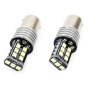 LED lemputės CANBUS 2835 15SMD 1156 BA15S P21W R10W R5W White 12V/24V