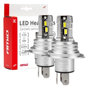 LED lemputės H4 H-mini AMiO