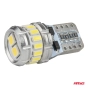 Led lemputės CANBUS T10 W5W 16SMD 2SMD 3014 3030 White 12V 24V 