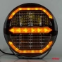 LED tolimojo nuotolio priekinis žibintas su gabaritinių šviesų funkcija 112 W 12 V 24 V AMIO-04534
