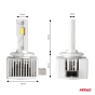 LED lemputės D-Basic Series D1S/D1R