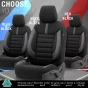 Universalūs sėdynių užvalkalai OTOM LIMITED 101 BLACK/RED 3-ZIP