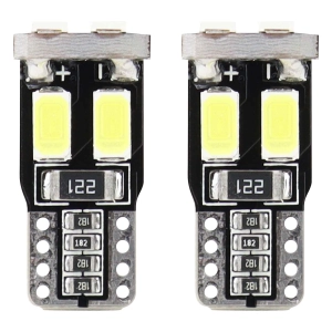 LED lemputės CANBUS 6SMD-2 5730 T10 (W5W) White
