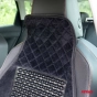 Automobilio sėdynės kilimėlis su karoliukais, juodas, 45x120 cm, CSM-16