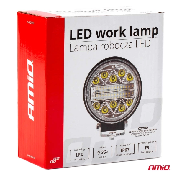 omichi Papildomas LED žibintas AWL16 2080lm Flood + Spot