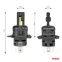 Led lemputės X4-series AVIATOR H4 6500K max 44W AMIO-03763