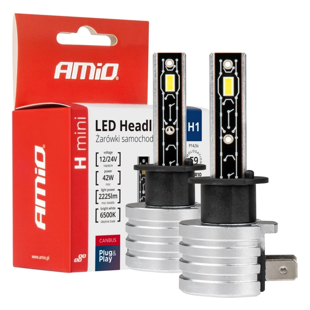 LED lemputės H1 H-mini AMiO