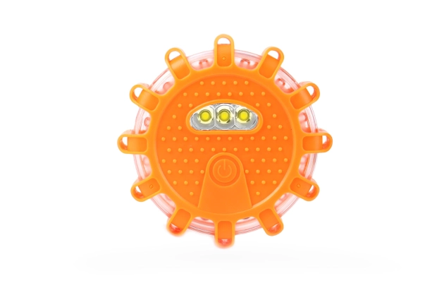 Įspėjamoji lemputė, 3xAAA IP65 12SMD + 3SMD