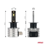LED lemputės H3 H-mini AMiO