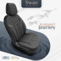 Universalūs sėdynių užvalkalai OTOM SWAN 501 BLACK 3-ZIP