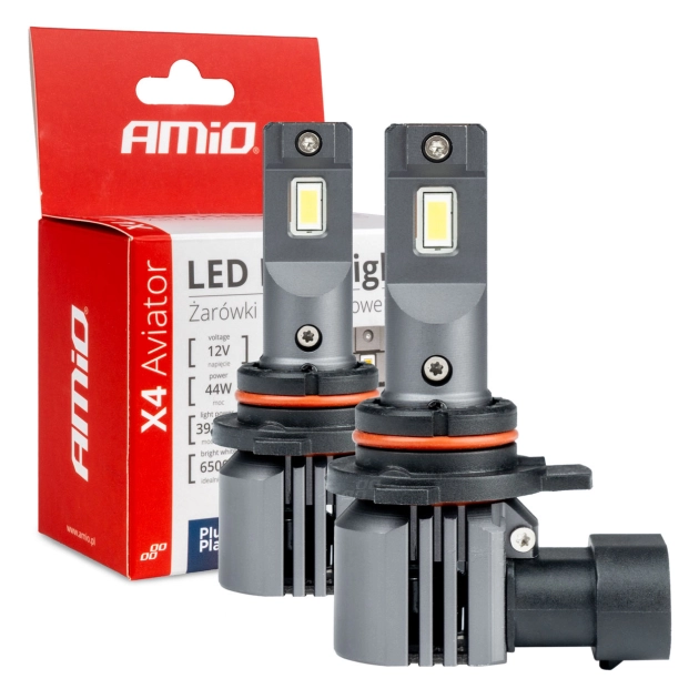 Led lemputės X4-series AVIATOR HIR2 6500K max 44W AMIO-03768 Led lemputės X4-series AVIATOR HIR2 6500K max 44W AMIO-03768